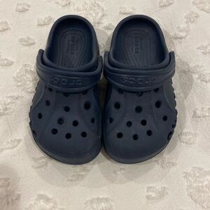 Navy Crocs
